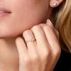 18ct Yellow Gold Mix Cut 0.37ct Diamond Ring