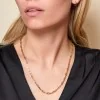 9ct Yellow Gold Paper Clip Chain
