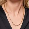 9ct Yellow Gold Paper Clip Chain