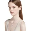Gucci Horsebit White Gold Diamond Drop Earrings YBD837633001