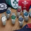 Breitling Chronomat GMT 40mm Six Nations England Automatic Watch A323985B1A1A1