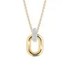 Sif Jakobs Capri Due Link Pendant SJ-P62018-CZ-SG45-60