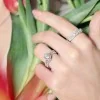 Platinum Oval Cut 0.50ct Diamond Halo Ring