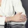 18ct White Gold Brilliant Cut 6.80ct Diamond Bracelet