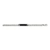 Gucci Tag Sterling Silver Chain Bracelet YBA797167001 - Size L