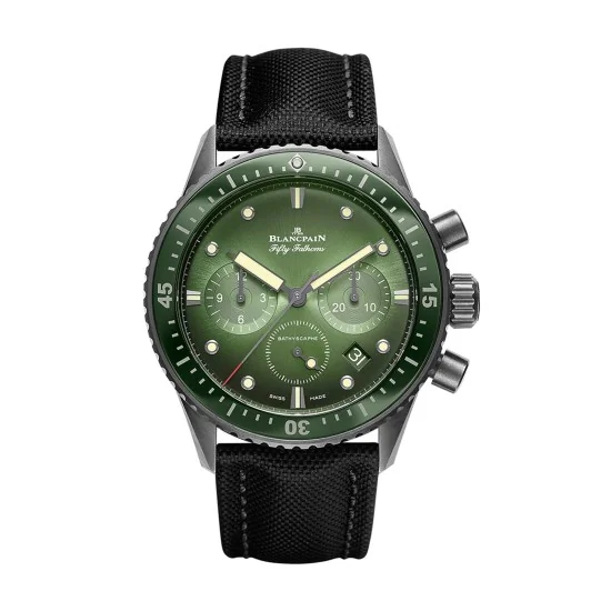 Blancpain Fifty Fathoms Bathyscaphe Chronographe Flyback Mens Watch 5200-0153-B52A