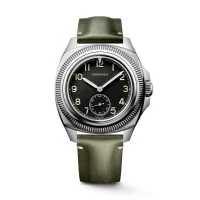 Longines Majetek Black and Green Automatic 43mm Mens Watch L28384532