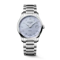 Longines Master Collection 39mm Ice Blue Watch L2.949.4.99.6