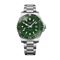 Longines HydroConquest 42mm Green Quartz Mens Watch L37694066
