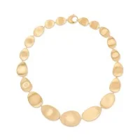 Marco Bicego Lunaria 18ct Yellow Gold Medium Graduated Collar Necklace CB1777 Y 02