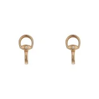 Gucci Horsebit Rose Gold Diamond Earrings YBD837613001