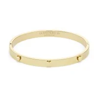 Olivia Burton Classic Mini Heart Gold Plated Bangle 24100466