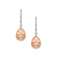 Fabergé Heritage Forever Quilted Egg Drop Earrings 378EA 731