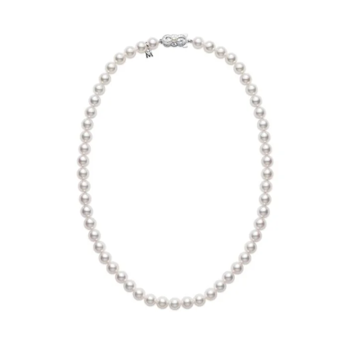Mikimoto 6.5mm A Uniform Pearl Strand U 65118 W JPW