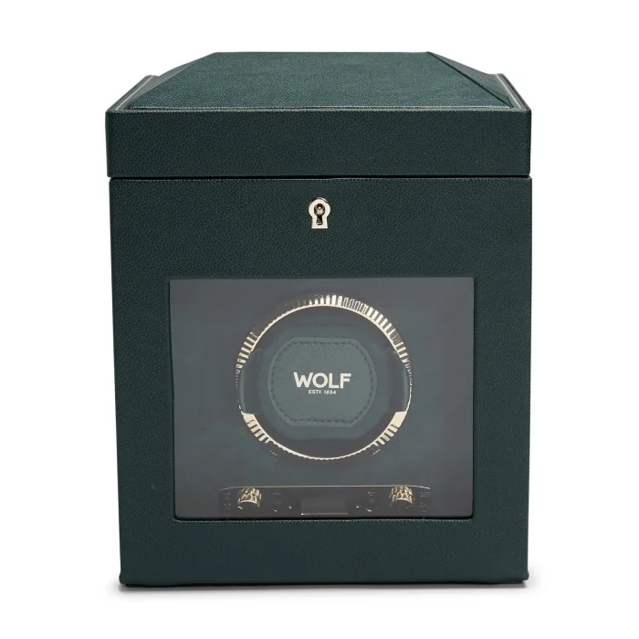 Wolf British Racing Green Single Watch Winder 792141