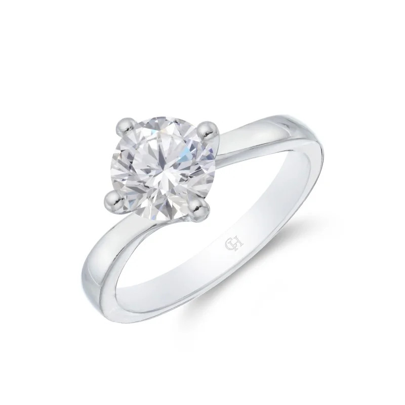 Platinum Brilliant Cut 1.50ct Diamond Solitaire Ring