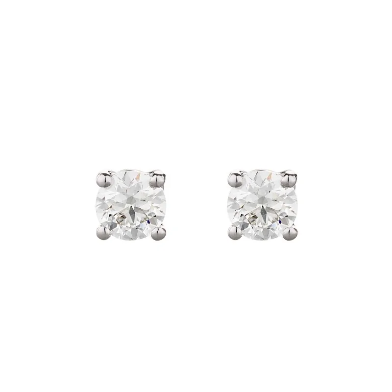 18ct White Gold Brilliant Cut 1.50ct Diamond Stud Earrings