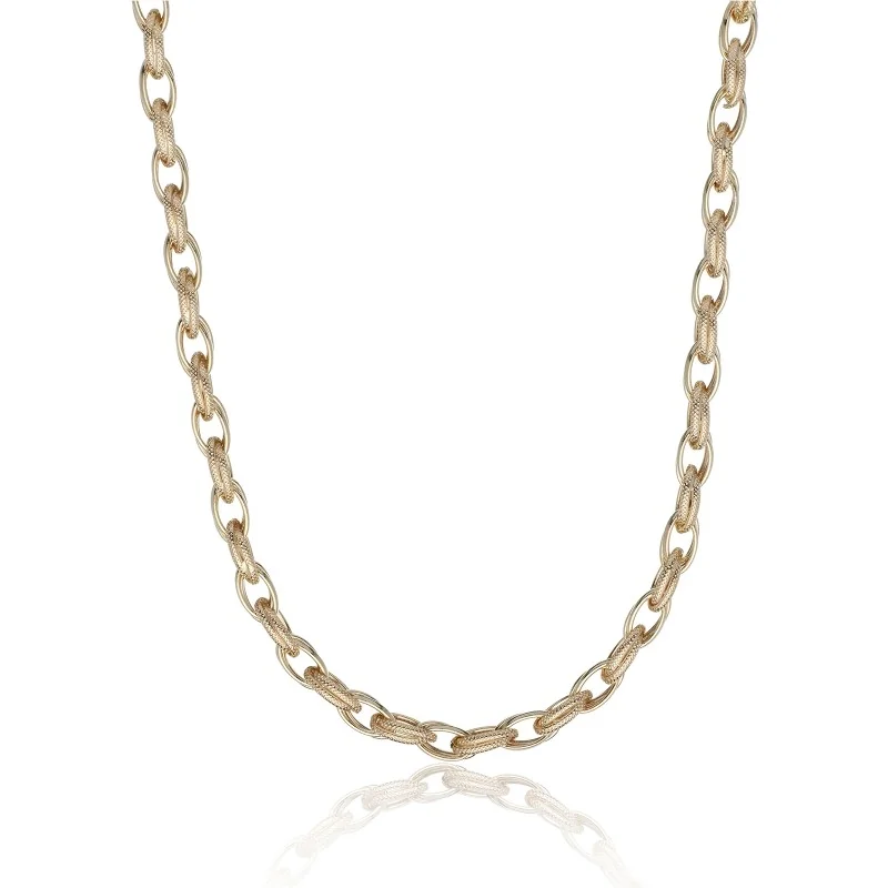 9ct Yellow Gold 'Prince Of Wales' Chain Link Necklace