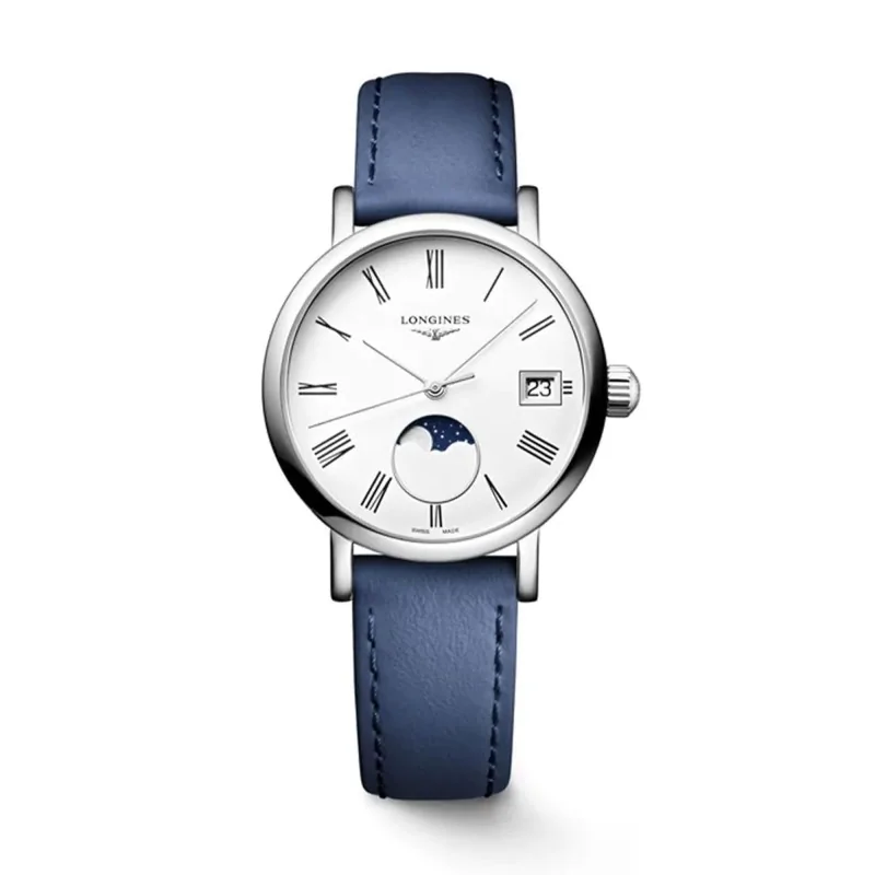 Longines Elegant Collection Moon Phase 30mm Quartz Ladies Watch L43304112