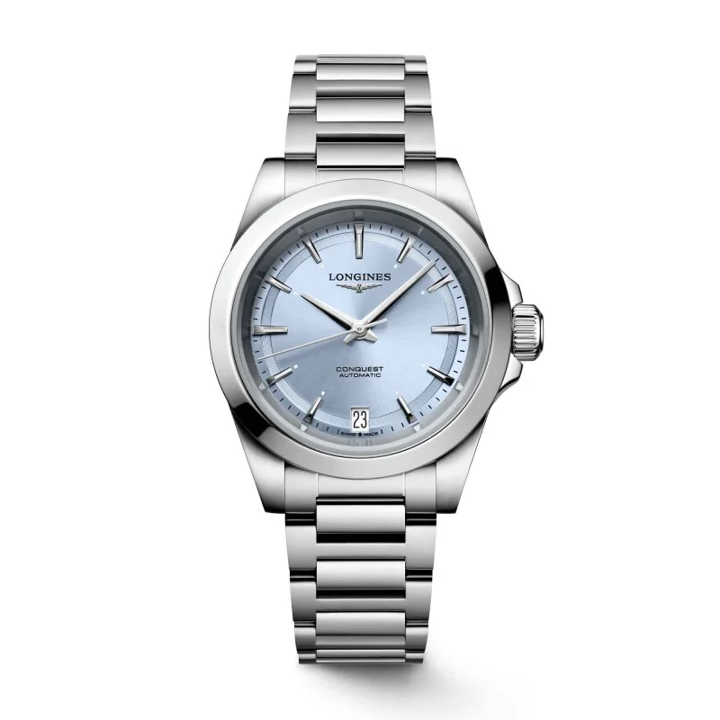 Longines Conquest 34mm Automatic Ladies Watch L34304926