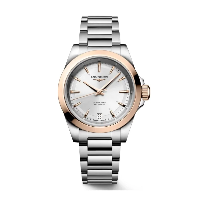 Longines Conquest 34mm Automatic Ladies Watch L34305726 