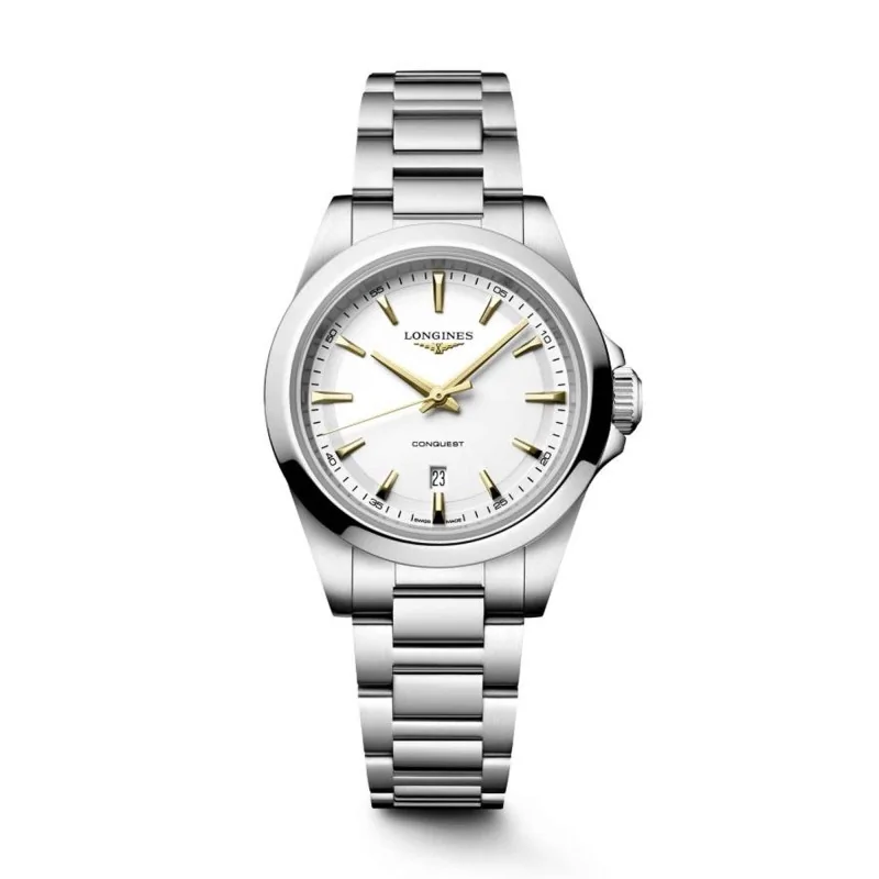 Longines Conquest Quartz 30mm Watch L3.350.4.12.6