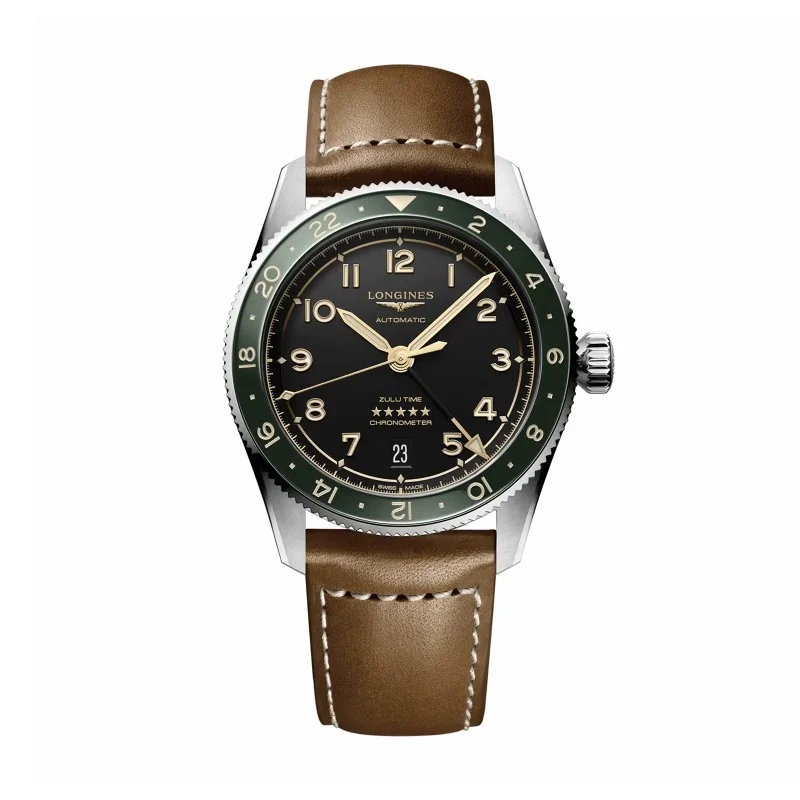 Longines Spirit Zulu Time 39mm Men's Watch L38024632