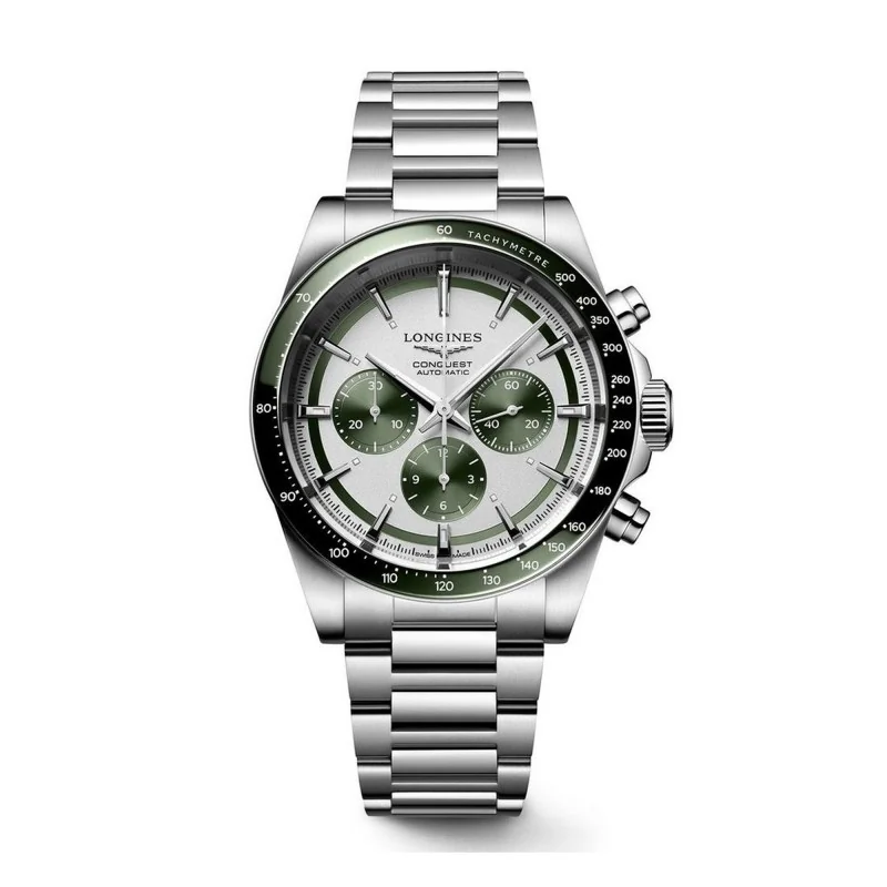 Longines Conquest 42mm Automatic Chronograph Men's Watch L38354026