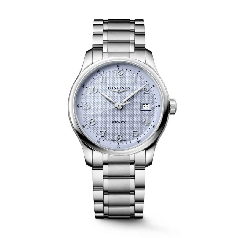 Longines Master Collection 39mm Ice Blue Watch L2.949.4.99.6