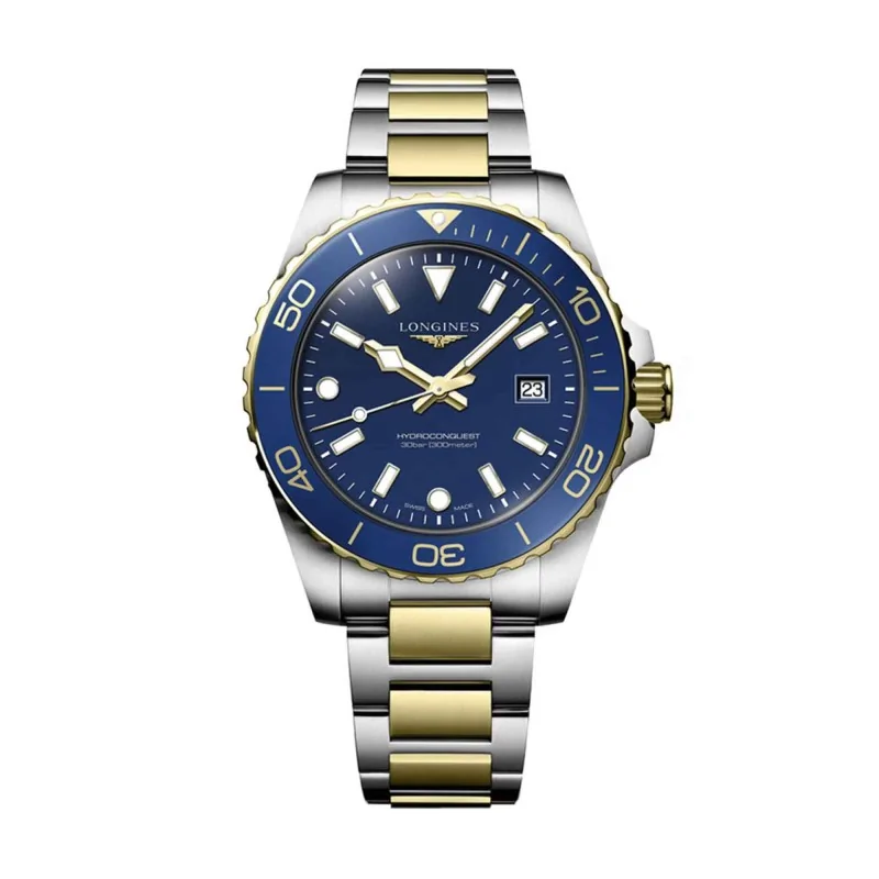 Longines HydroConquest 42mm Blue Quartz Mens Watch L37693967