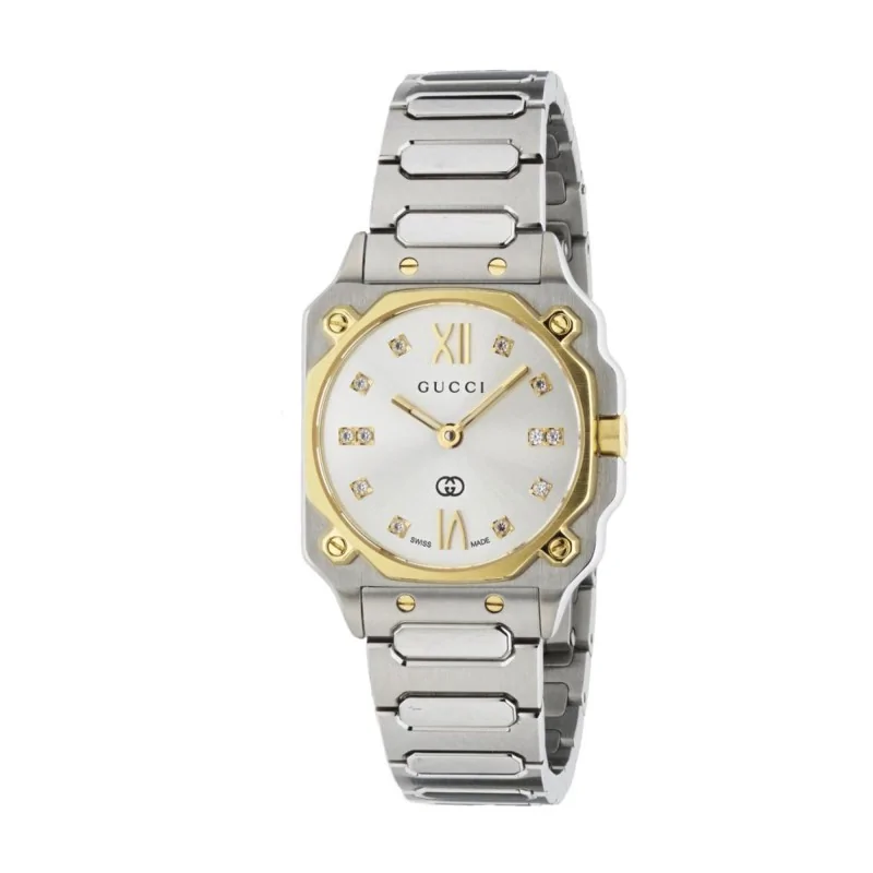 Gucci G-Flat 24mm Quartz Watch YA166503