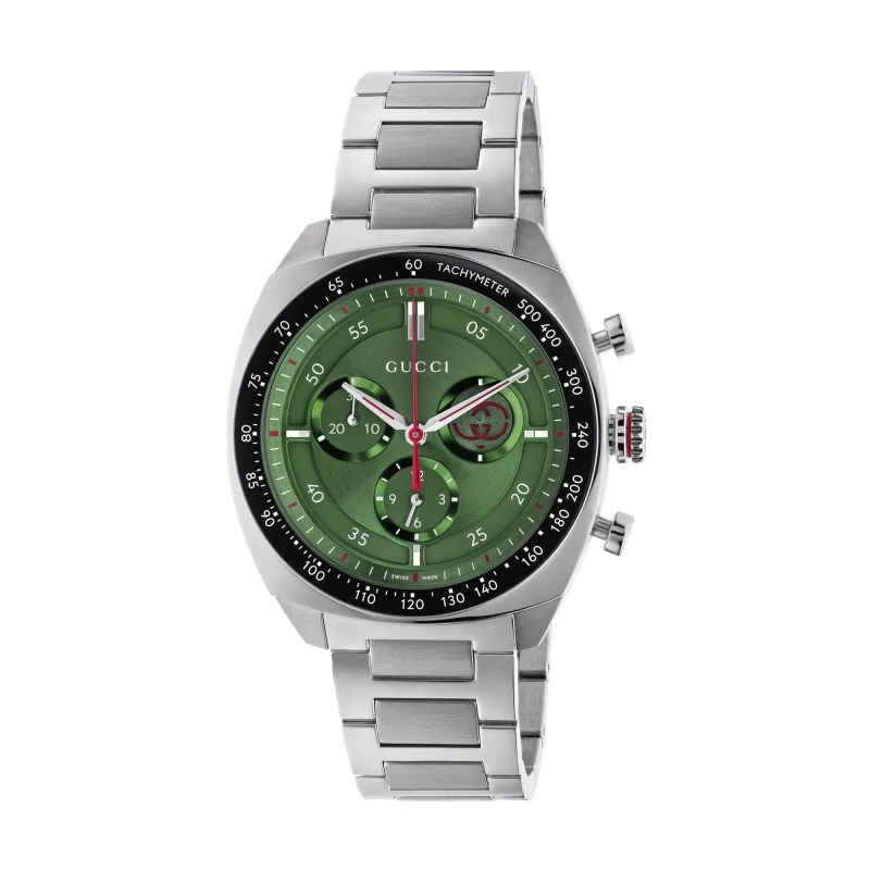 Gucci Interlocking Quartz 41mm Men's Watch YA142318