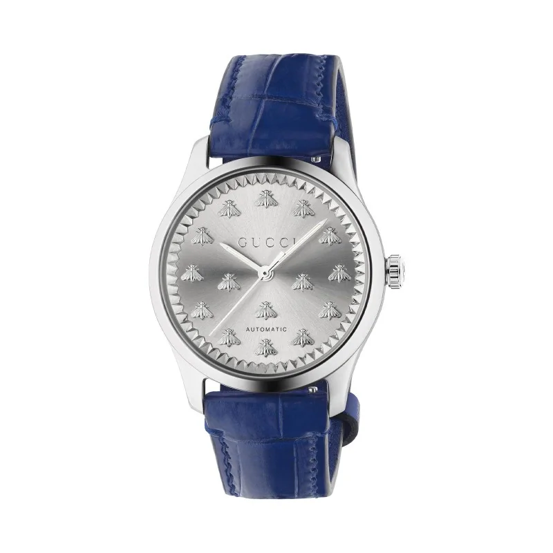G-Timeless 38mm Automatic Silver Dial Watch YA1264214