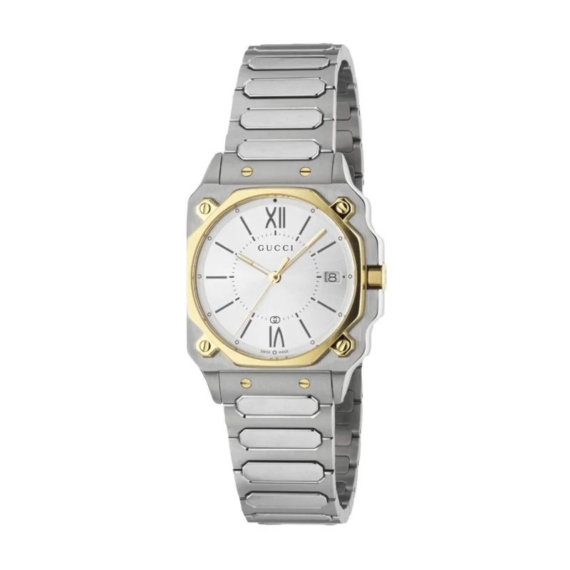 Gucci G-Flat 30mm Quartz Watch YA166506