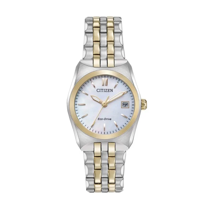Citizen Eco-Drive Corso Two Tone 28mm Ladies Watch EW2296-58D