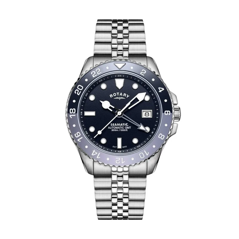 Rotary Seamatic 300 GMT 42mm Automatic Watch RGB10005/04