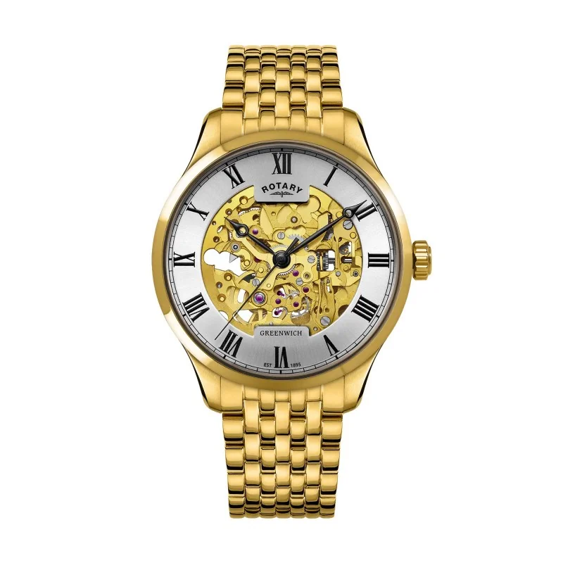 Rotary Skeleton Automatic 42mm Watch GB02941/03
