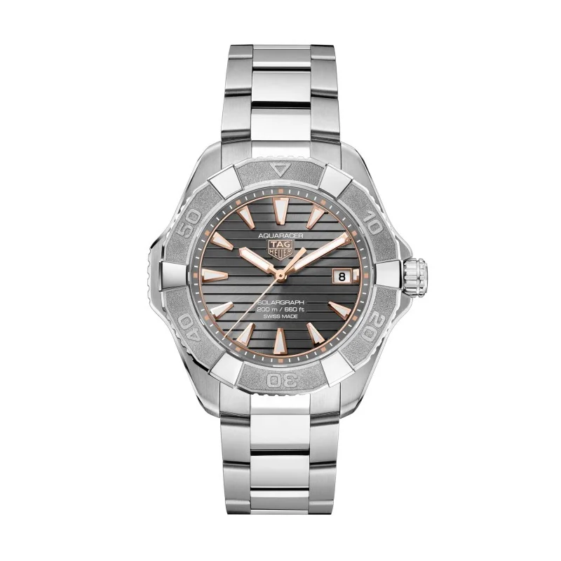 TAG Heuer Aquaracer Professional 200 Solargraph 40mm Mens Watch WBP1190.BZ0003