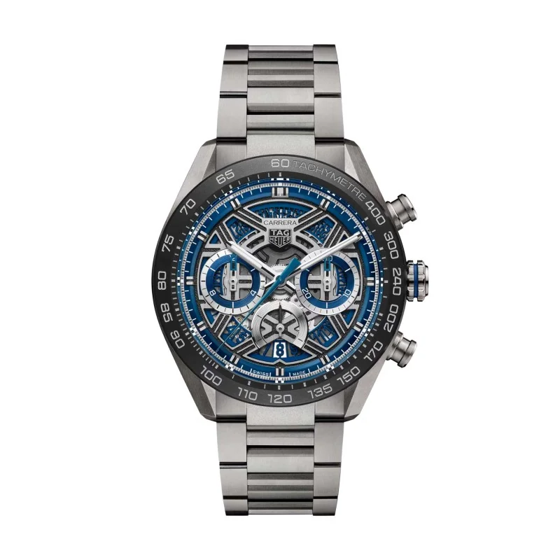 TAG Heuer Carrera Chronograph Extreme Sport Automatic 44mm Titanium Limited Edition Mens Watch CBU2081.BF0007