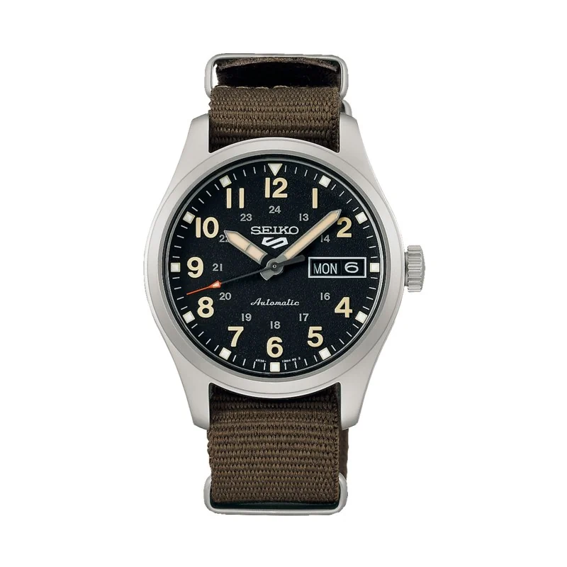Seiko 5 'Green Zone' Midfield Sports Style Automatic 36.5mm Mens Watch SRPJ85K1