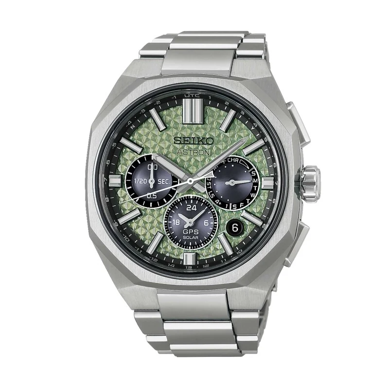 Seiko Astron GPS Solar 2026 Crystal Green Limited Edition Watch HAB005J1