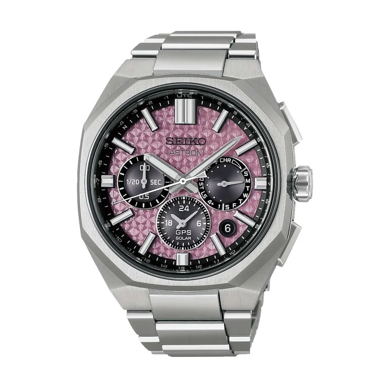 Seiko Astron GPS Solar 2026 Crystal Pink Limited Edition Watch HAB006J1