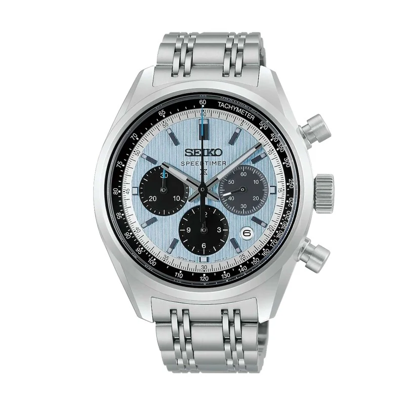 Seiko Prospex Speedtimer Grand Touring Mechanical Chronograph Sky Blue Watch HBD001J1
