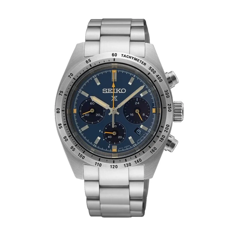 Seiko Prospex Speedtimer European Exclusive Limited Edition Watch in Midnight Riviera Blue HBJ008P1