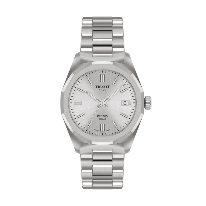 Tissot PRC 100 Solar Quartz 34mm Ladies Watch T1518221103100