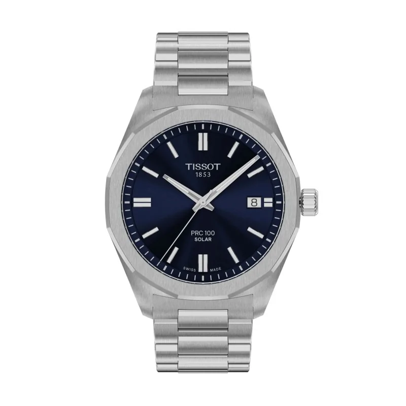 Tissot PRC 100 Solar Quartz 39mm Watch T151.422.11.041.00