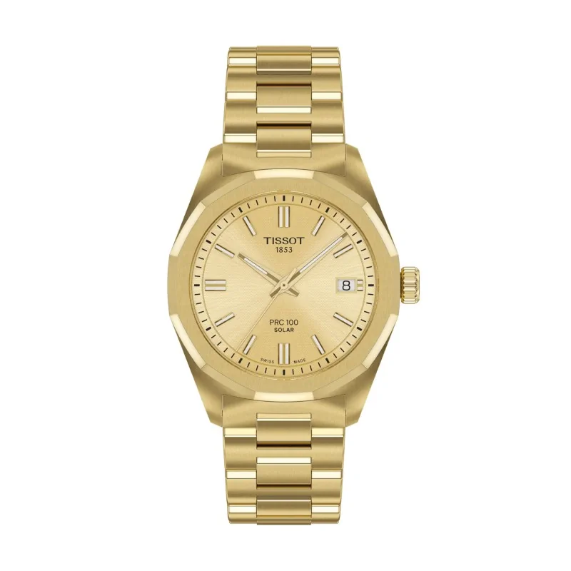 Tissot PRC 100 Solar Quartz 34mm Ladies Watch T1518223302100