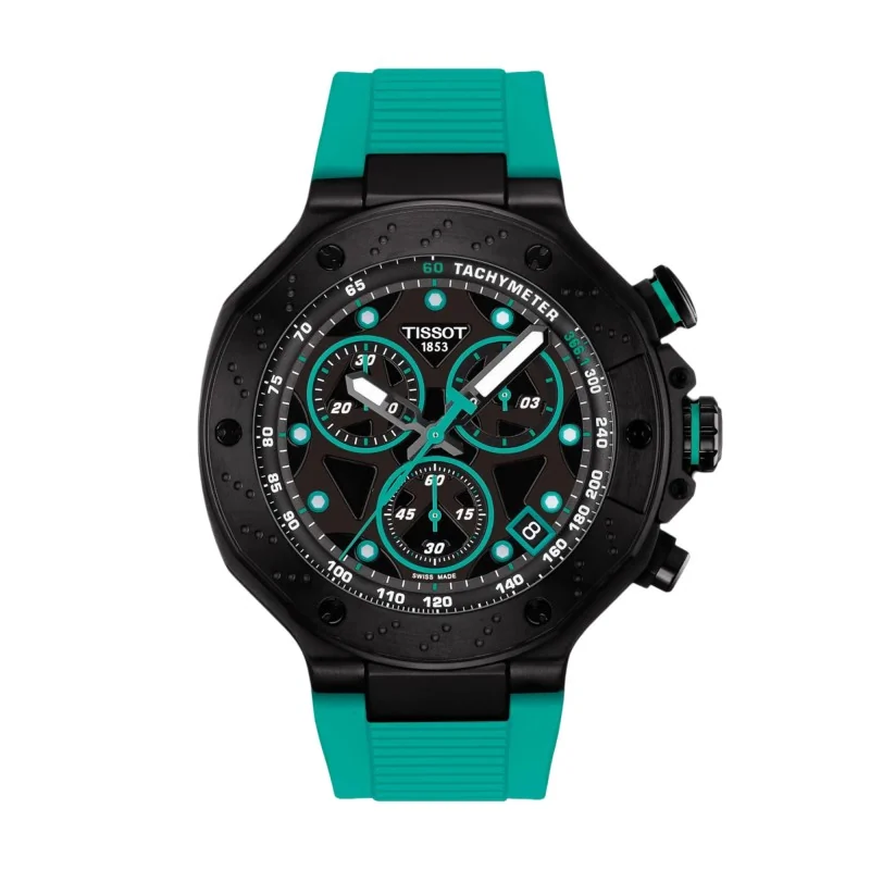 Tissot T-Race Quartz Chronograph 45mm Watch T141.417.37.051.01