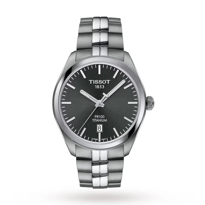 Tissot PR 100 Titanium Quartz Mens Watch T101.410.44.061.00
