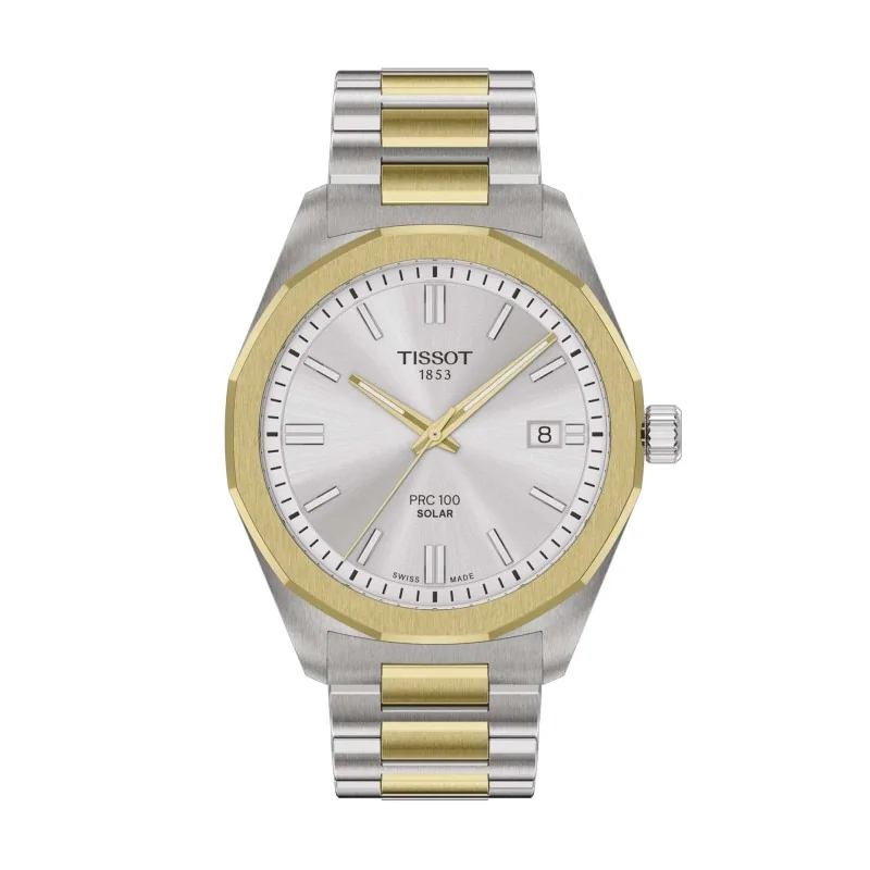 Tissot PRC 100 Solar Quartz 39mm Watch T151.422.22.031.00